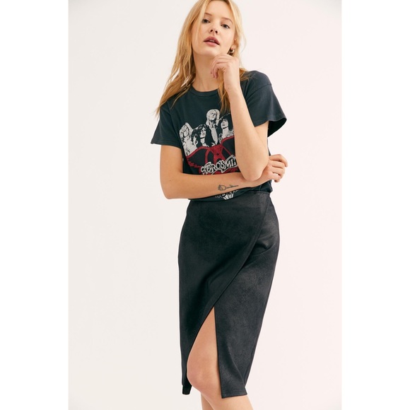 Free People | Whitney Vegan Suede Skirt - Picture 2 of 13